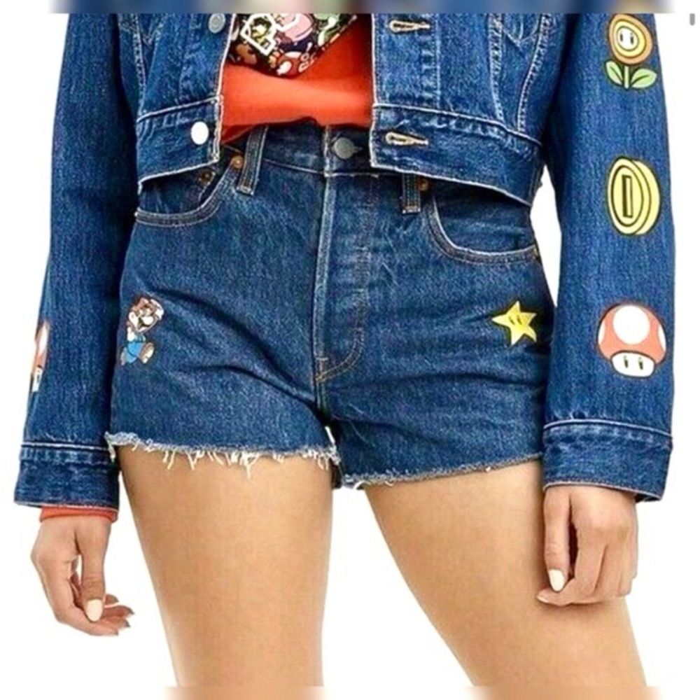 Levi’s Super Mario Jean Shorts